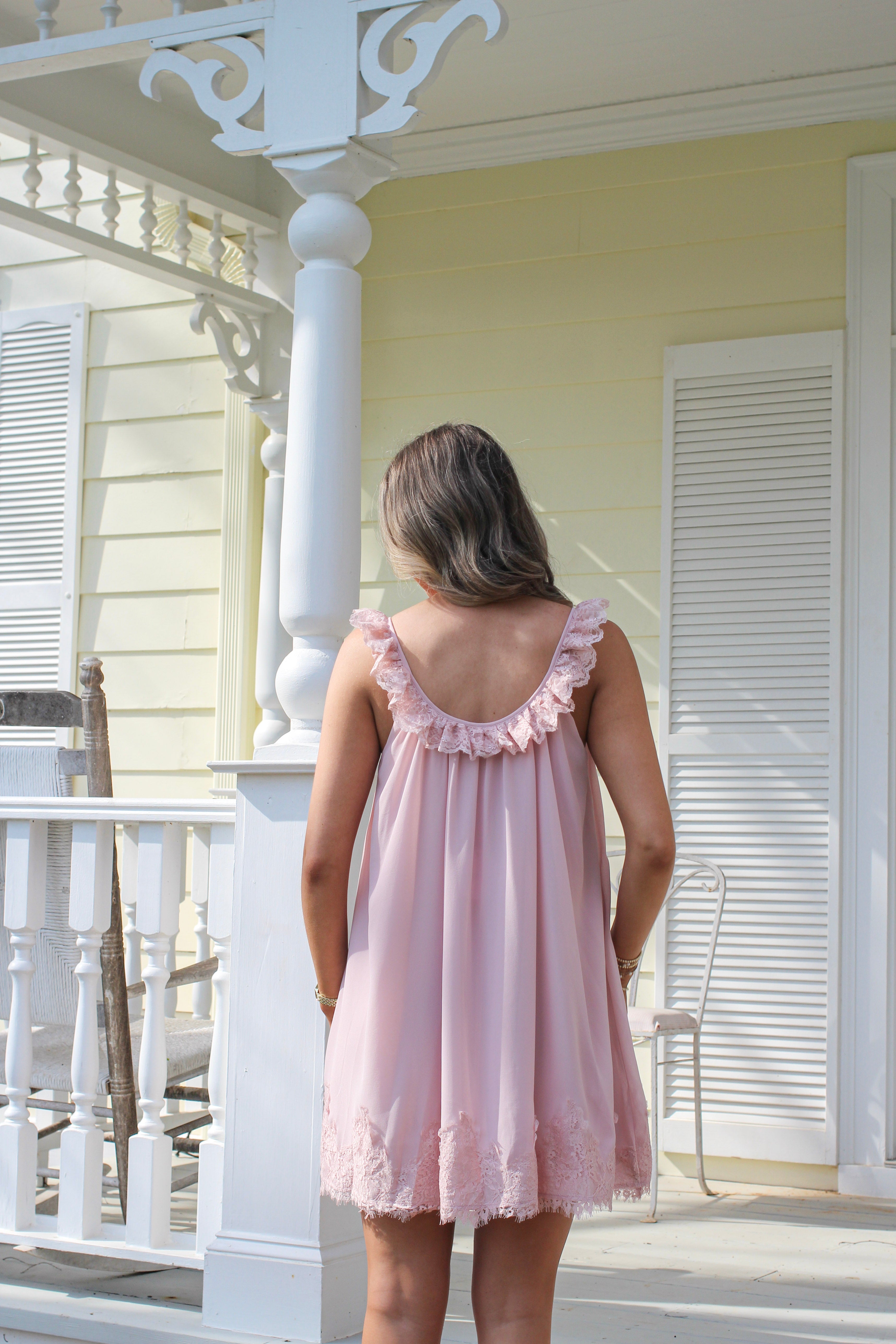 Petal Veil Dress
