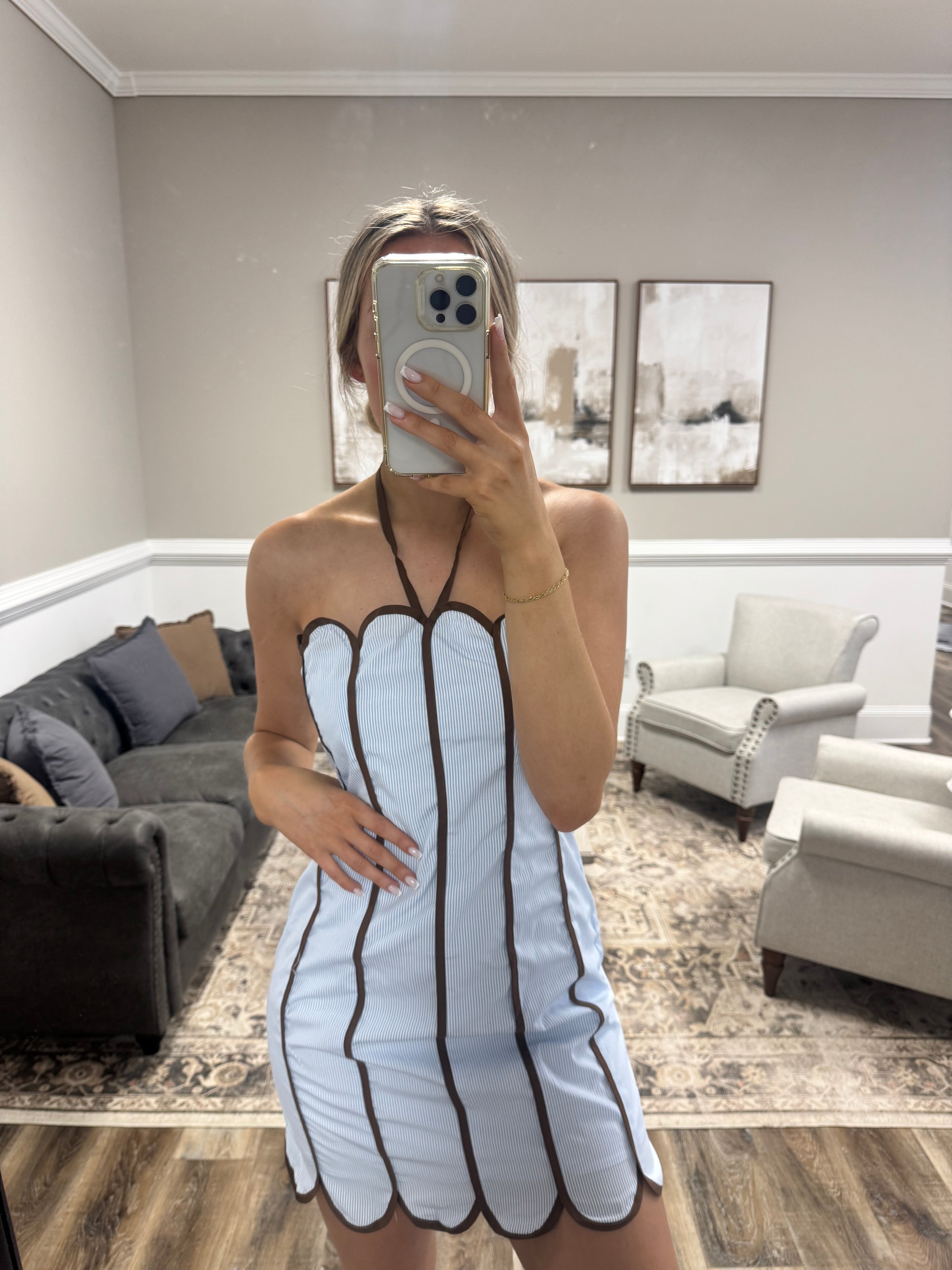 Cape Cod Scallop Dress