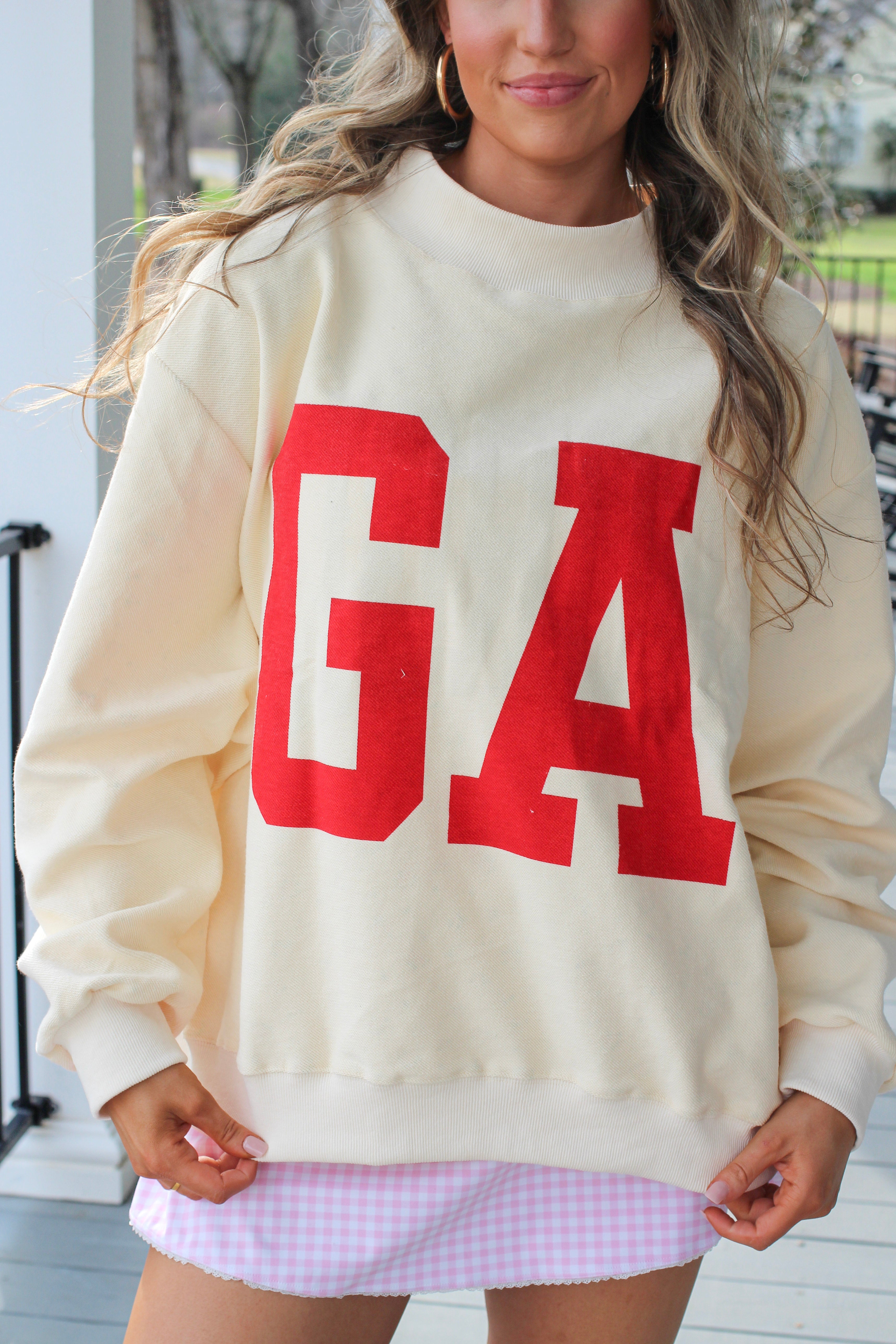 Georgia Reversible Mockneck