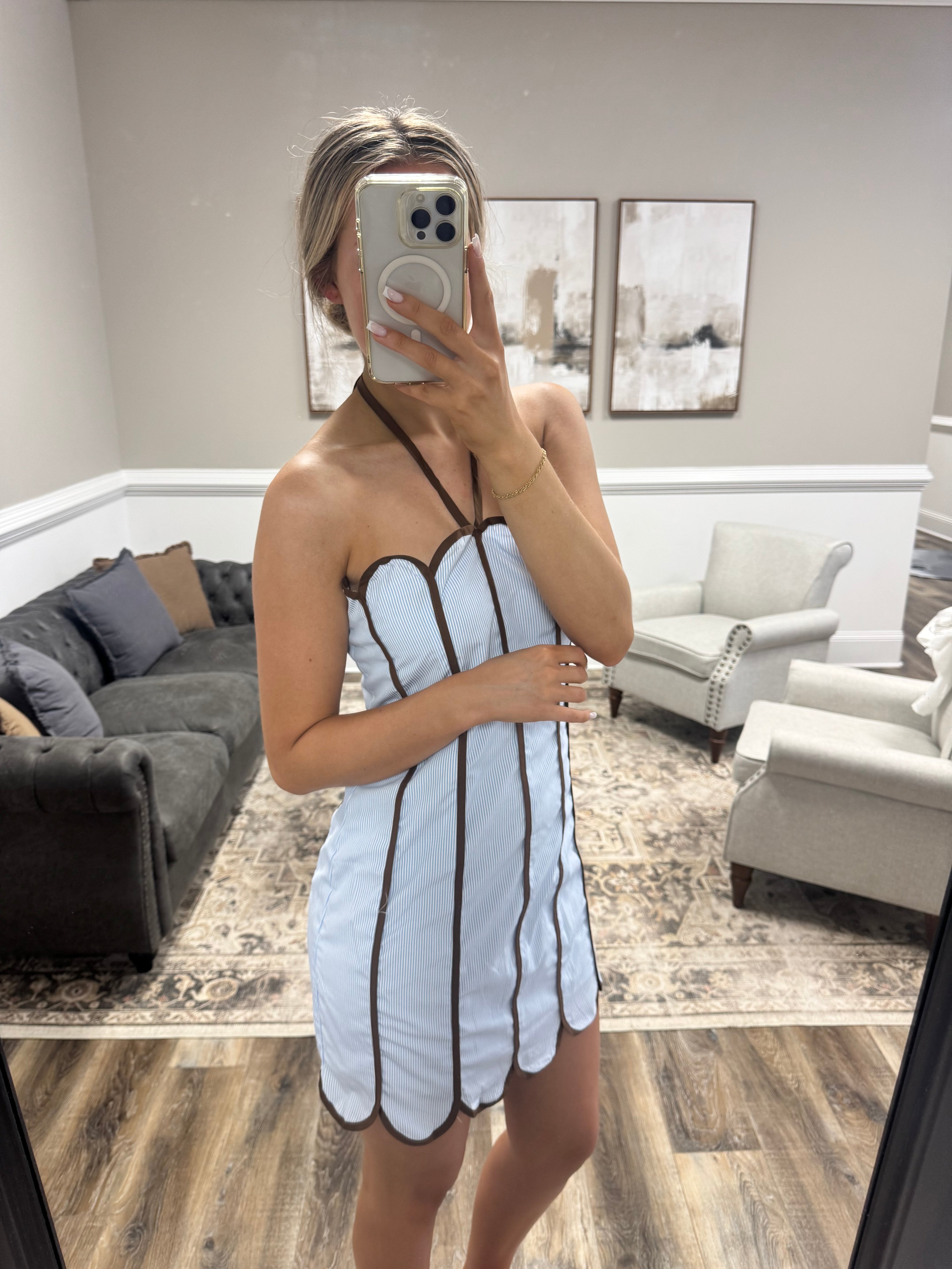 Cape Cod Scallop Dress