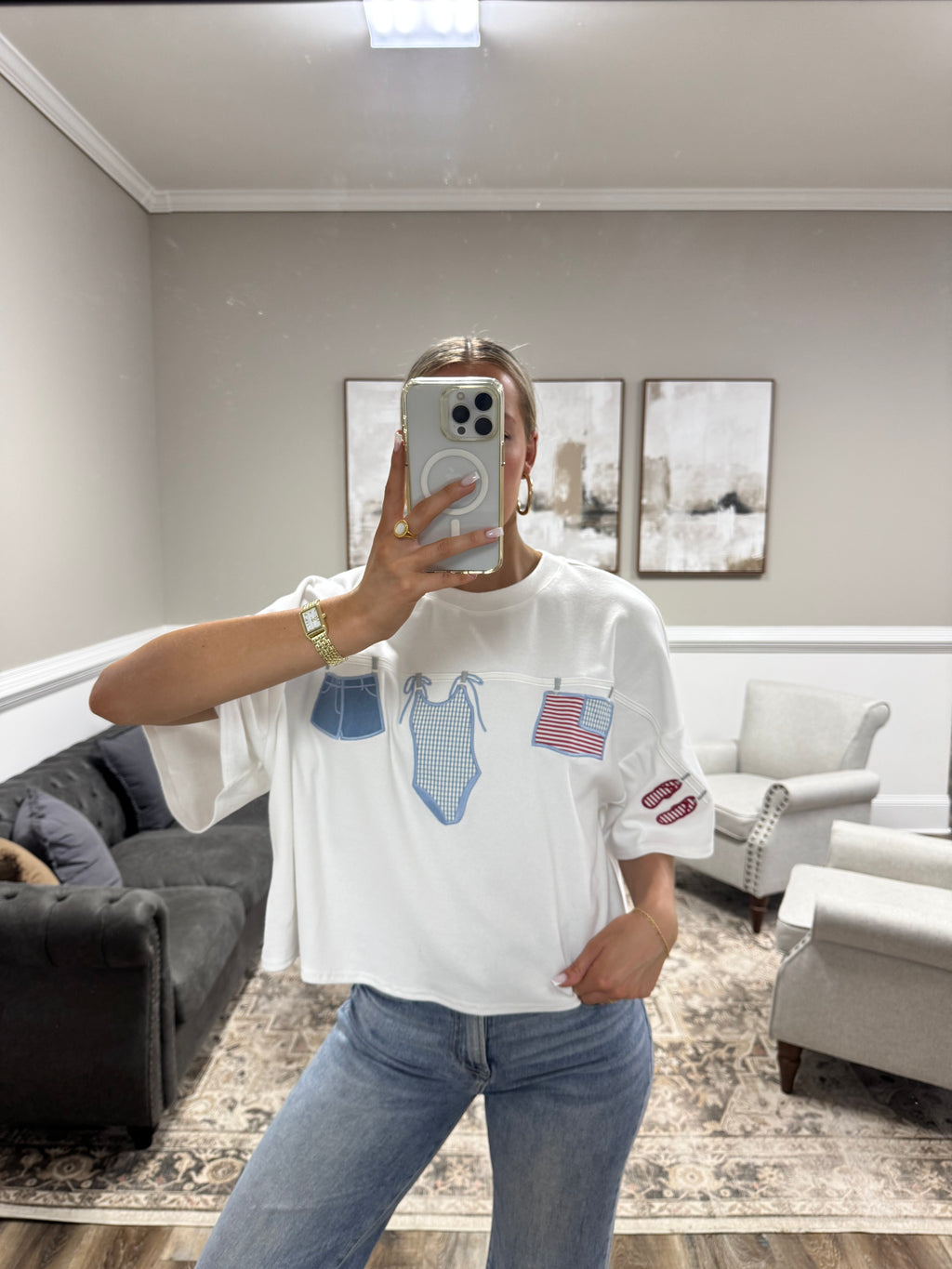 Liberty Line Tee