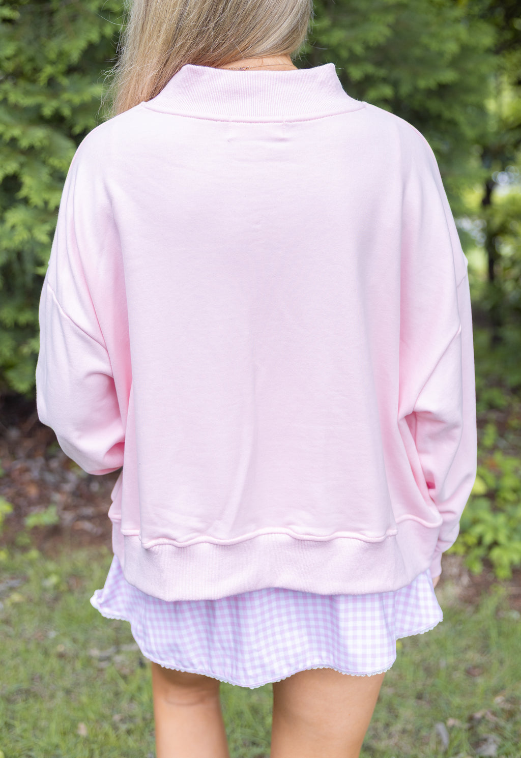 Salty Mock Neck - Pink