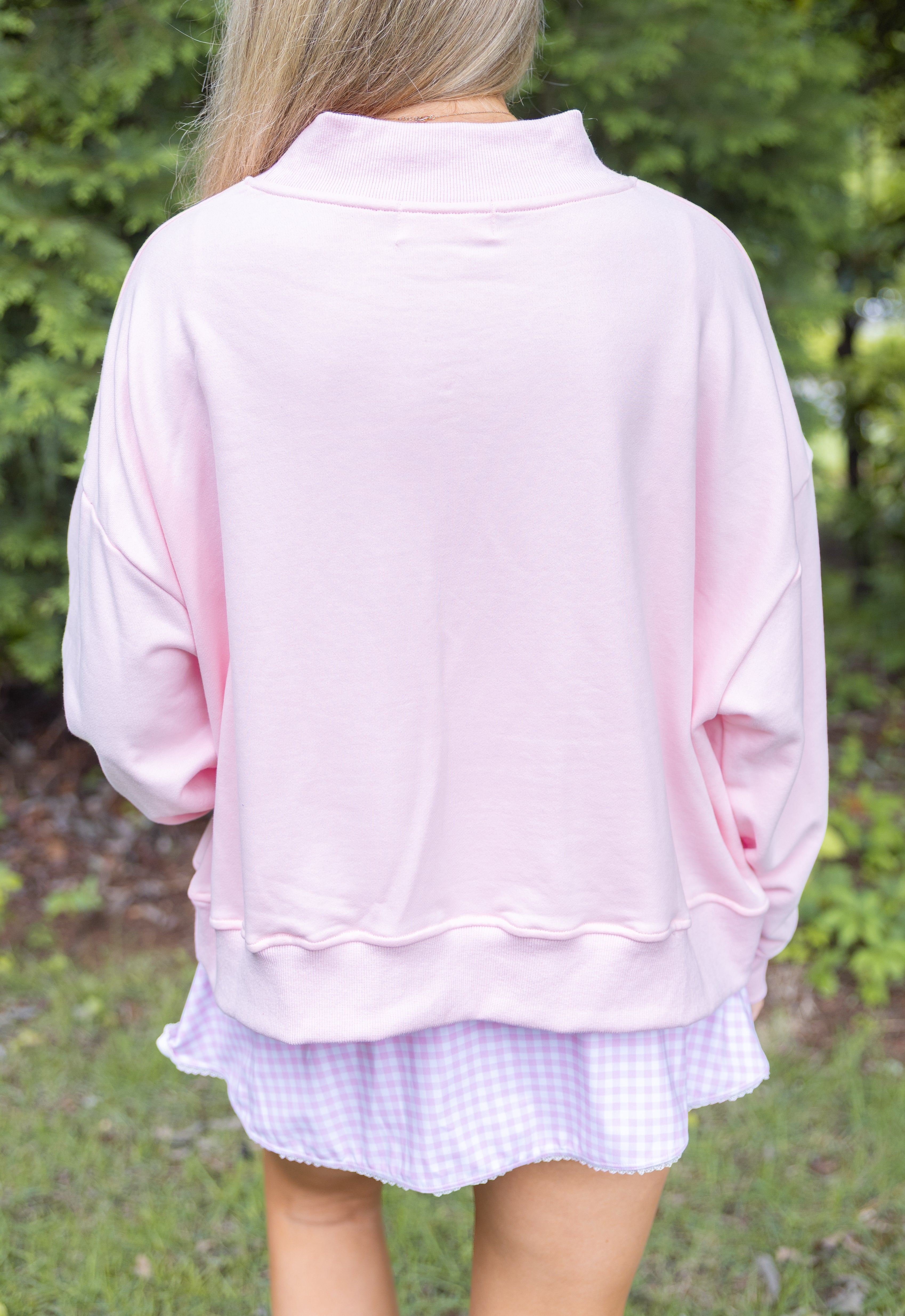Salty Mock Neck - Pink
