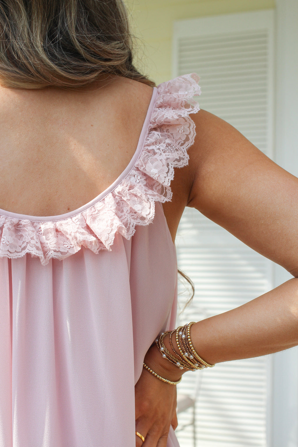 Petal Veil Dress