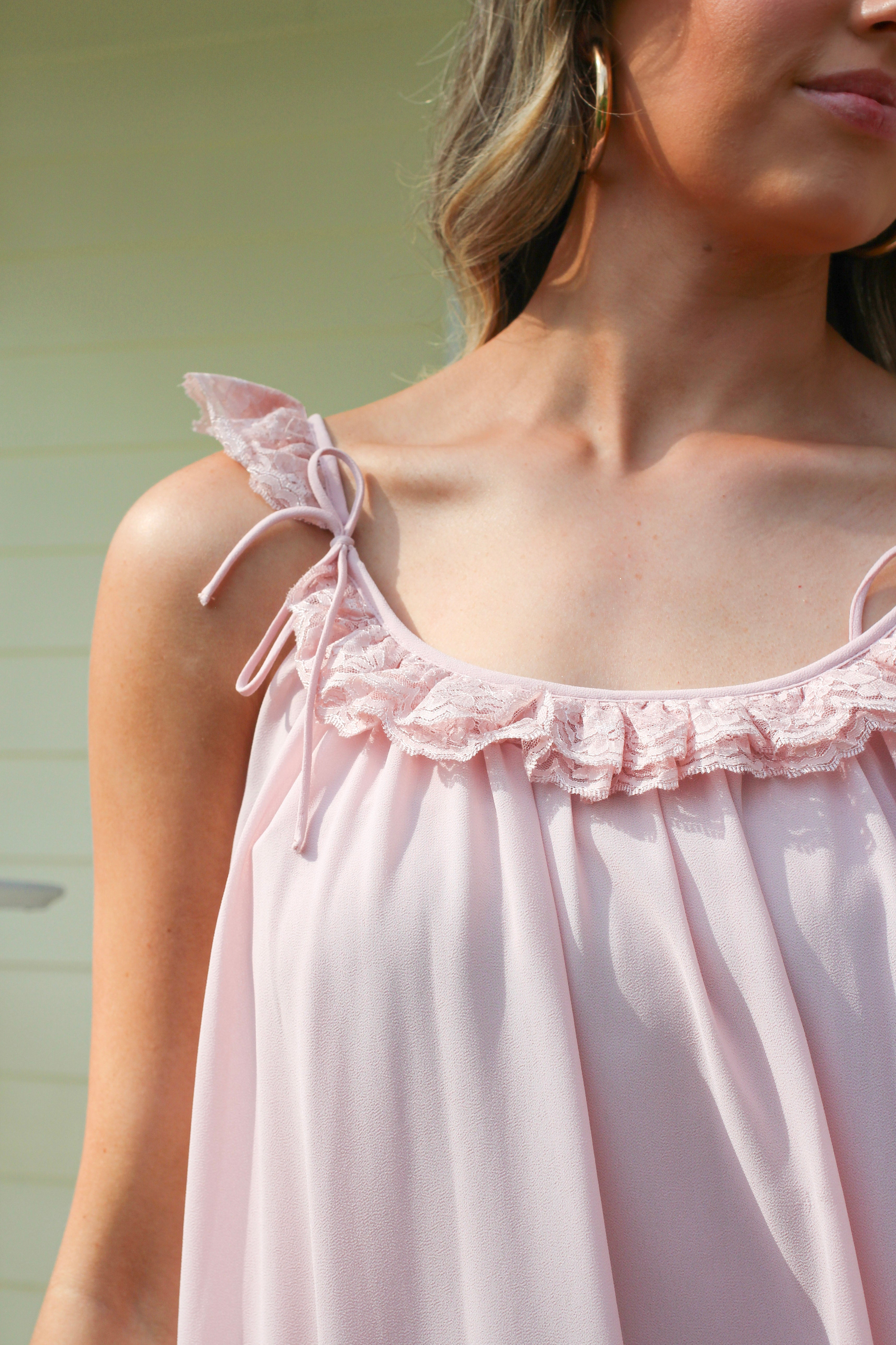 Petal Veil Dress