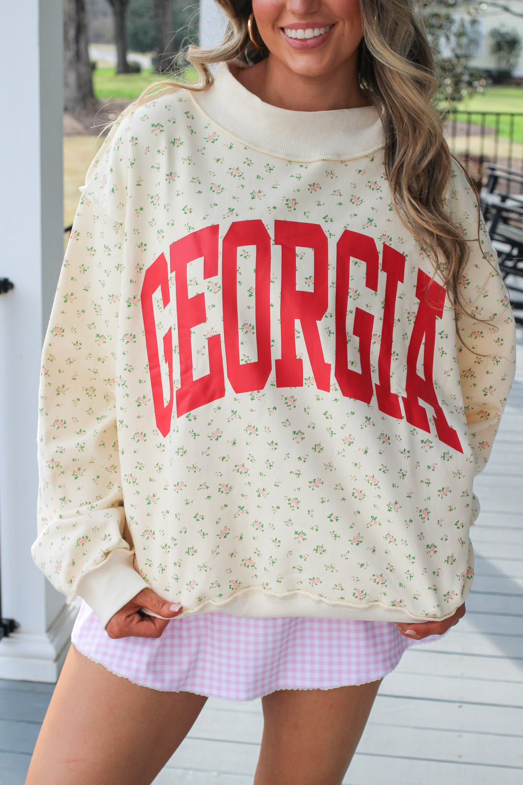 Georgia Reversible Mockneck