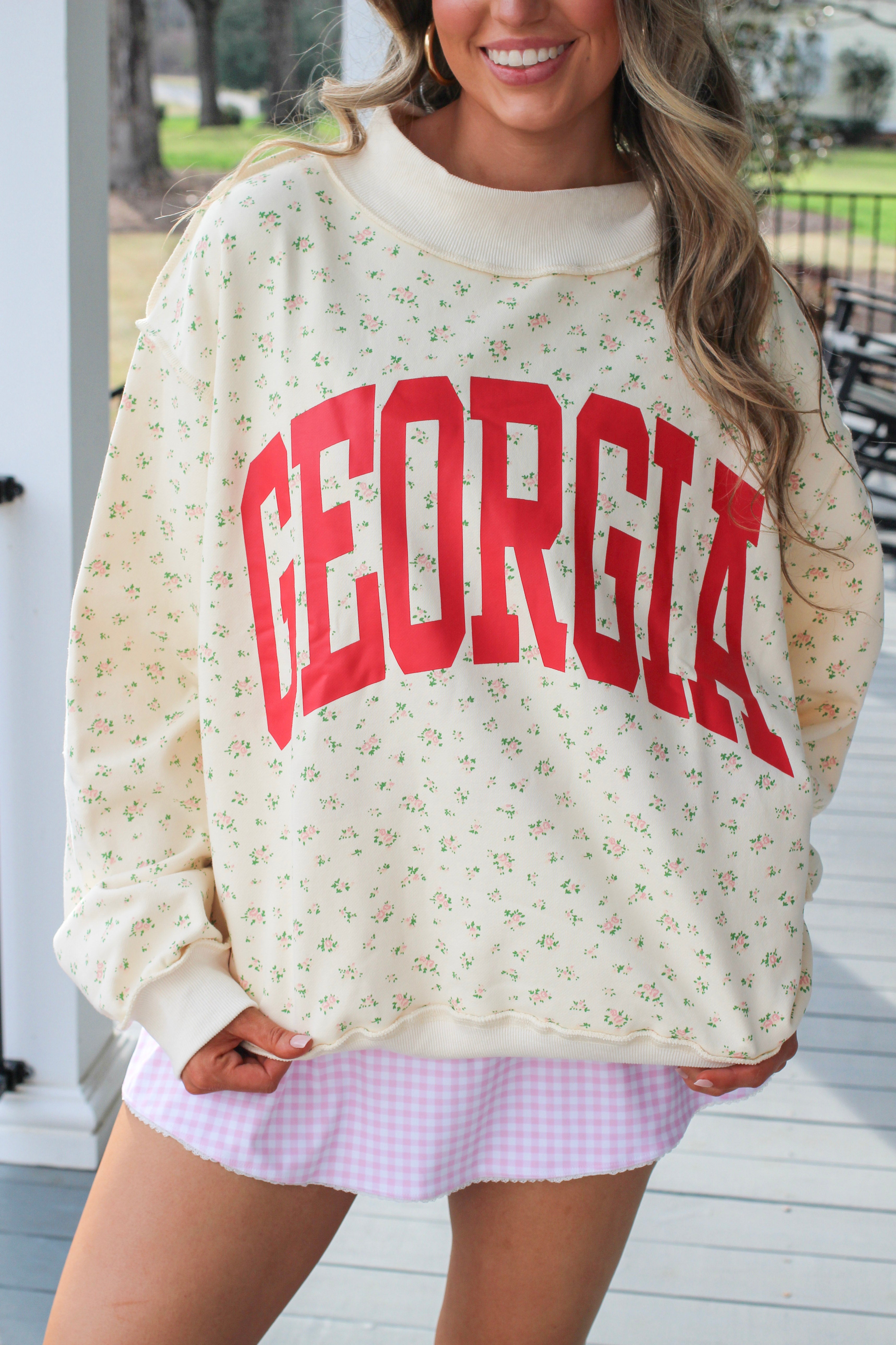 Georgia Reversible Mockneck