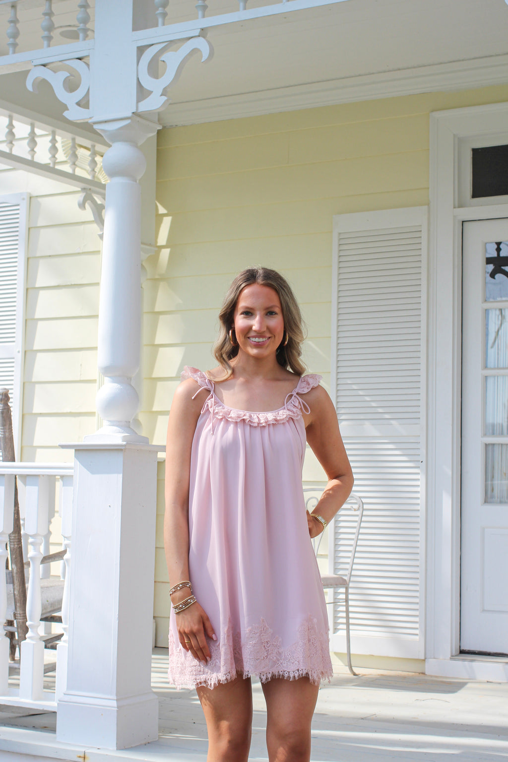Petal Veil Dress
