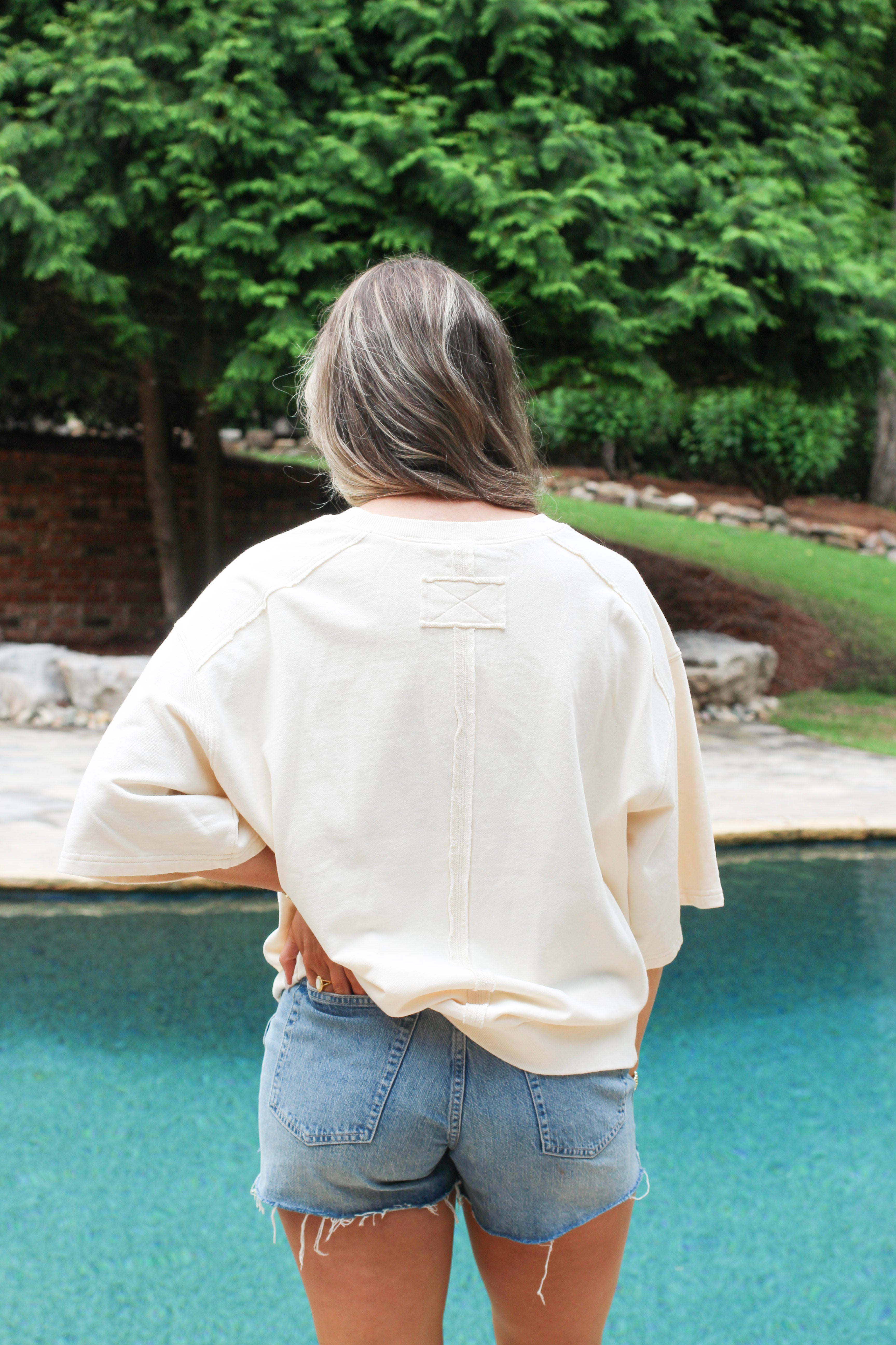 Stars & Bows Oversized Tee