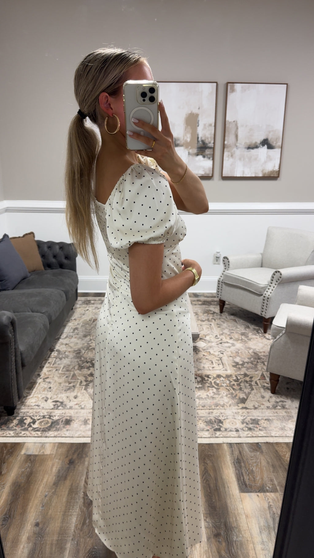 Charlotte Dot Dress