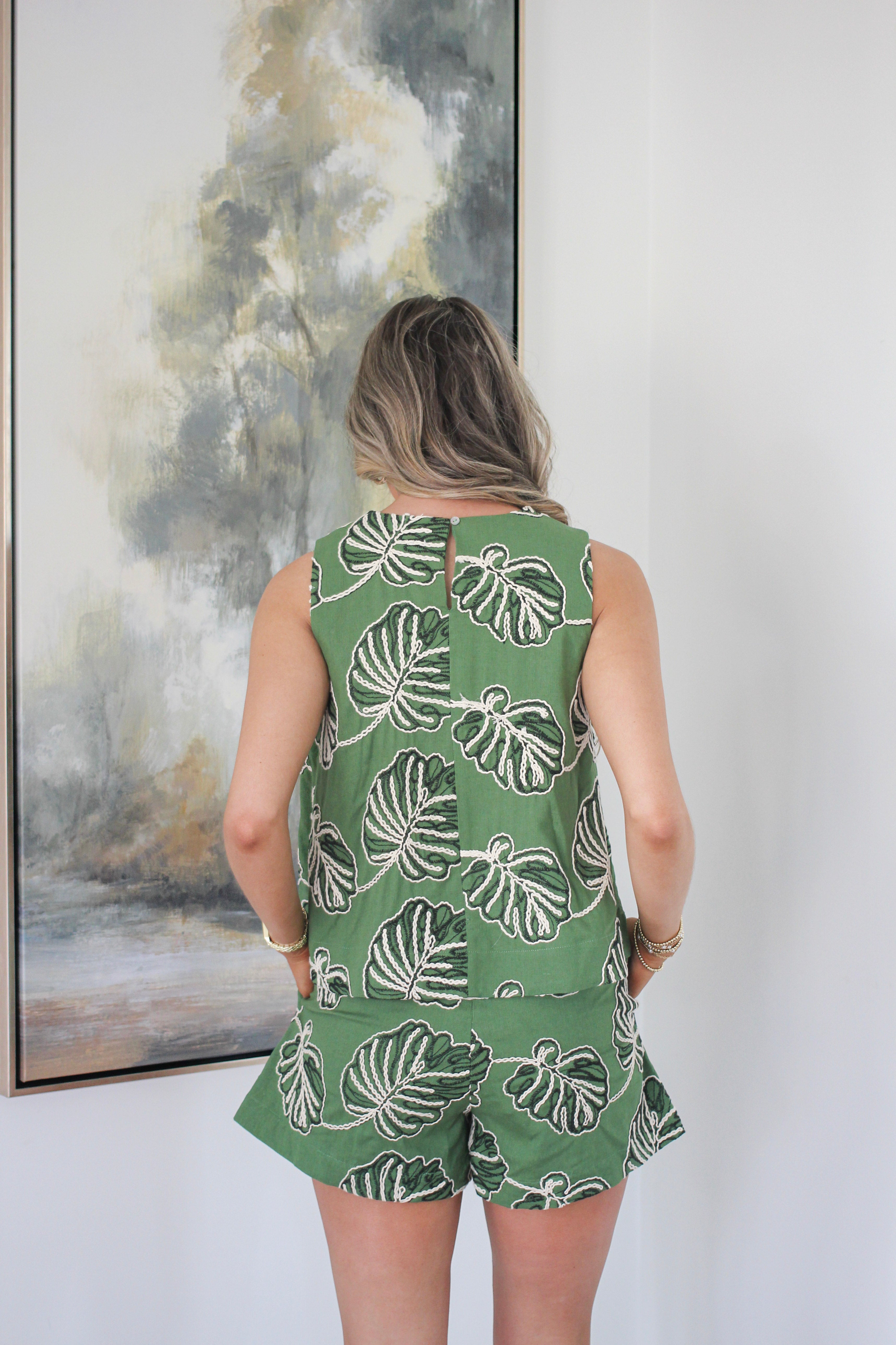 Matcha Leaf Set