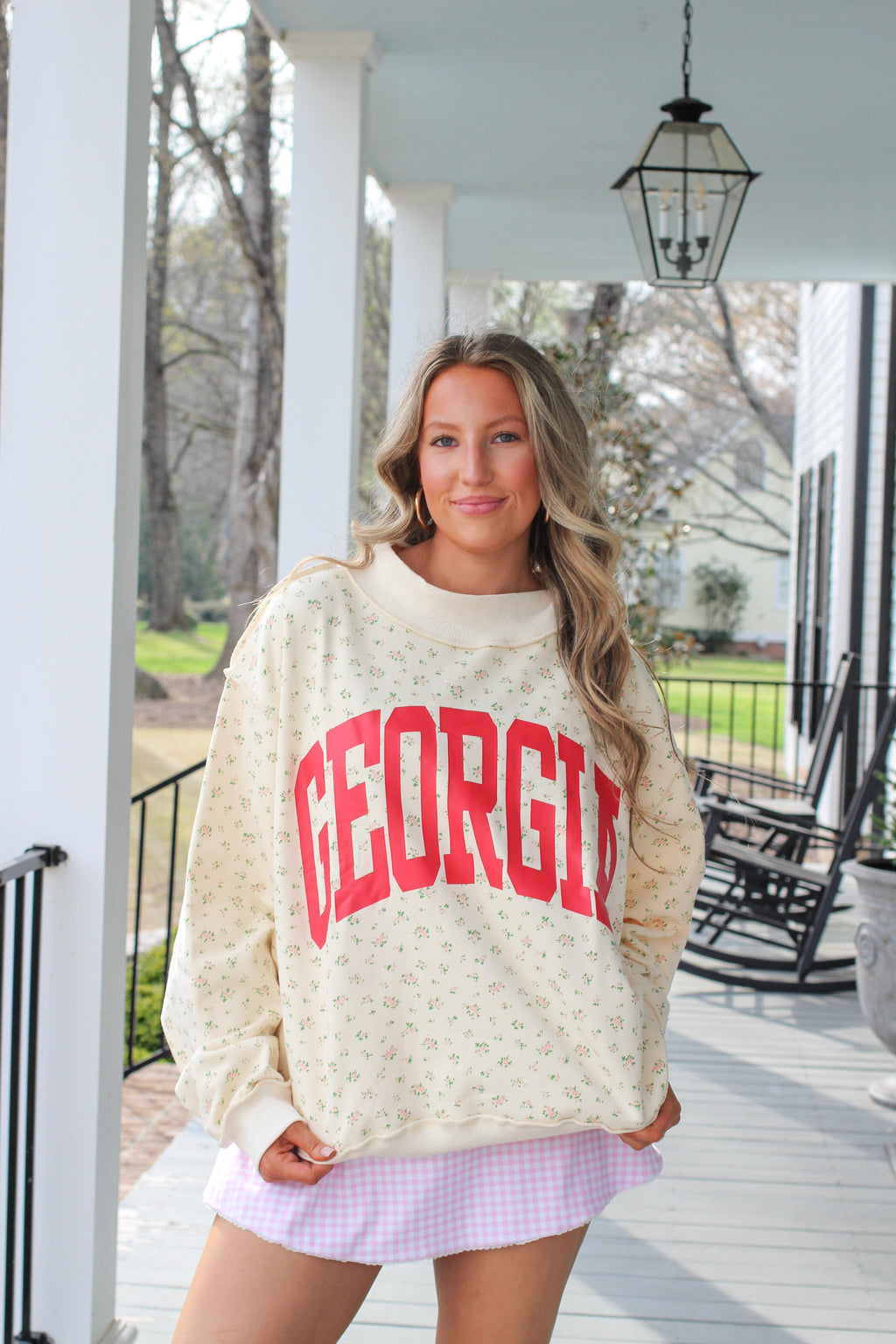 Georgia Reversible Mockneck