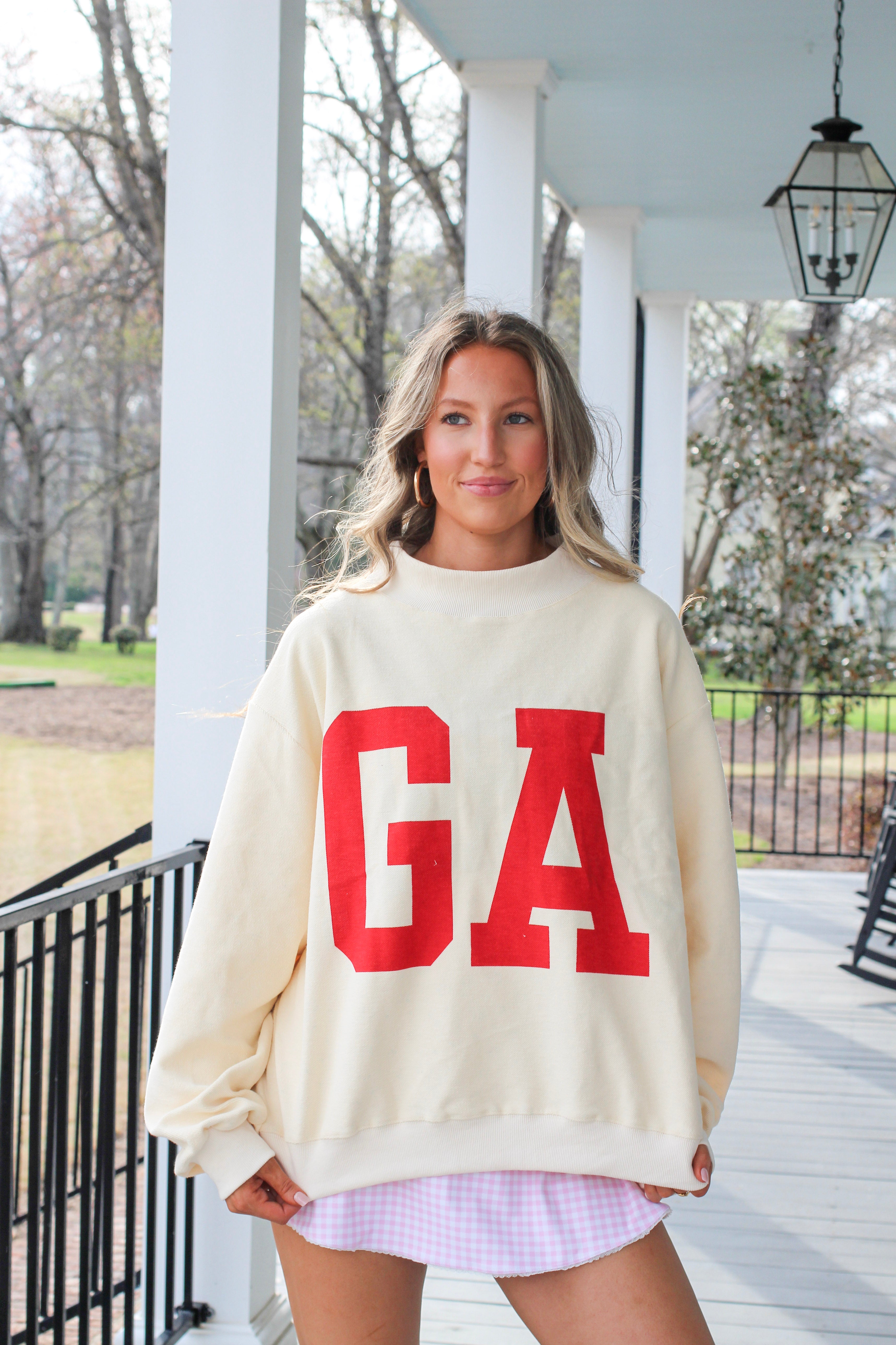 Georgia Reversible Mockneck