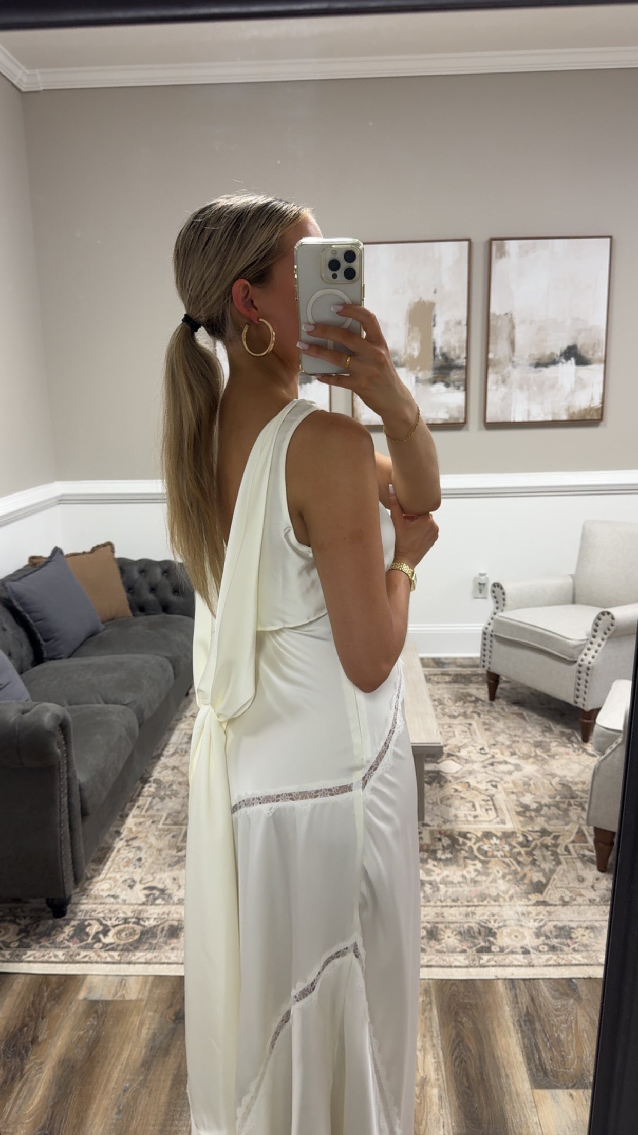 Lace Swan Dress